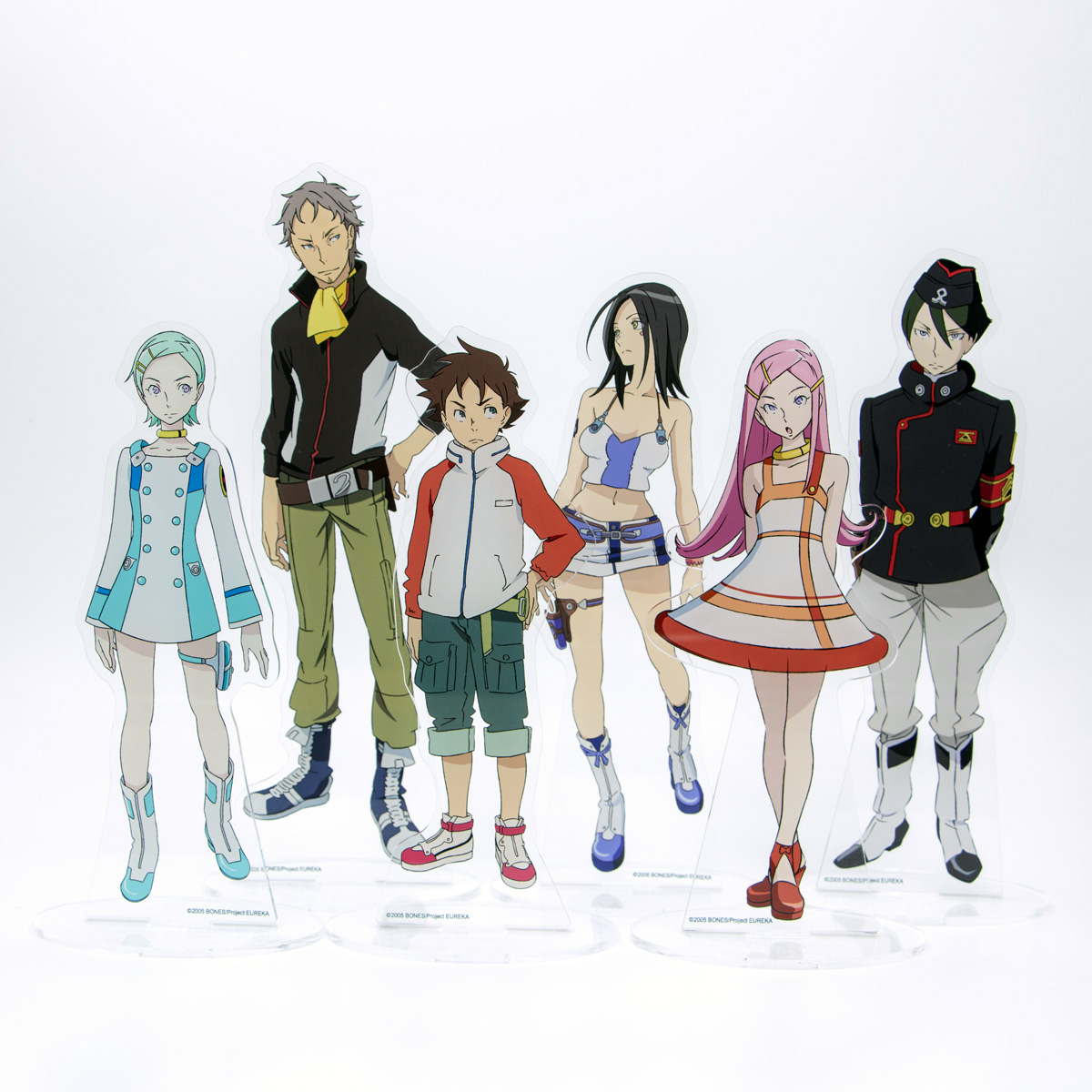 エウレカセブン　アクリルスタンド　6種