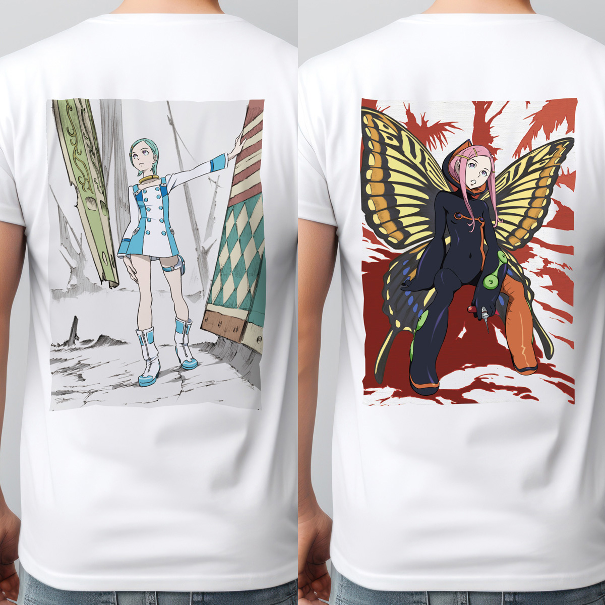 エウレカセブン Tシャツ エウレカ/アネモネ